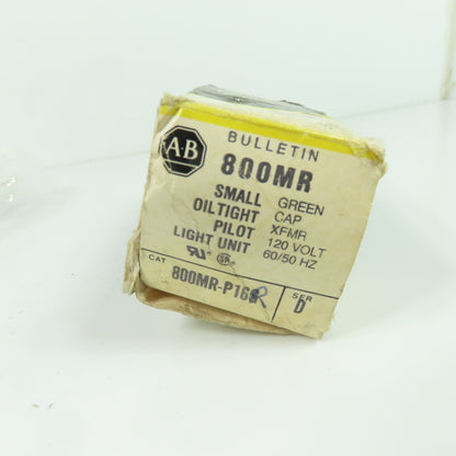 Allen-Bradley 800MR-P16 Oiltight Transformer Type Pilot Light 120V 50/60Hz