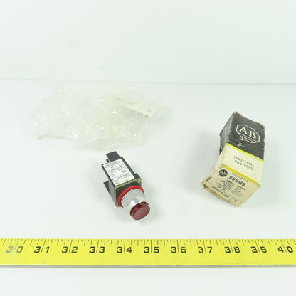 Allen-Bradley 800MR-P16 Oiltight Transformer Type Pilot Light 120V 50/60Hz