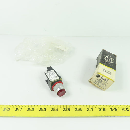 Allen-Bradley 800MR-P16 Oiltight Transformer Type Pilot Light 120V 50/60Hz
