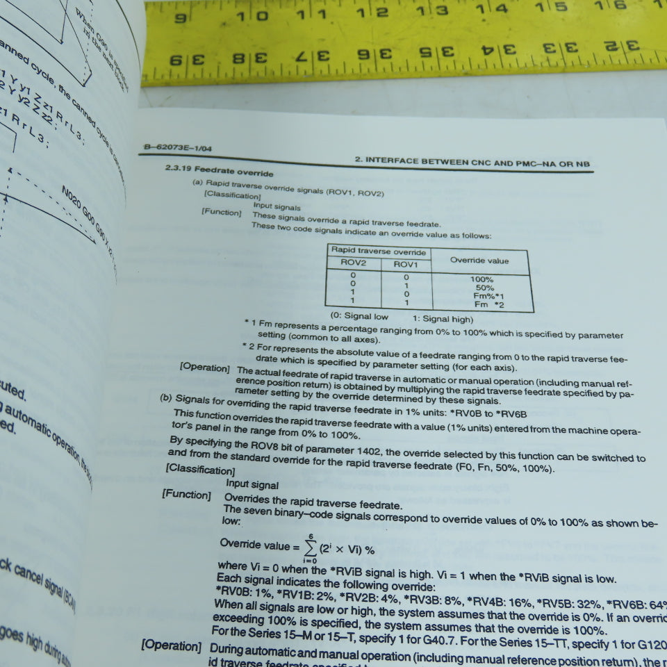 GE Fanuc GFZ-62073E-1/04 Series 15/150 Model B BMI Interface Connection Manual