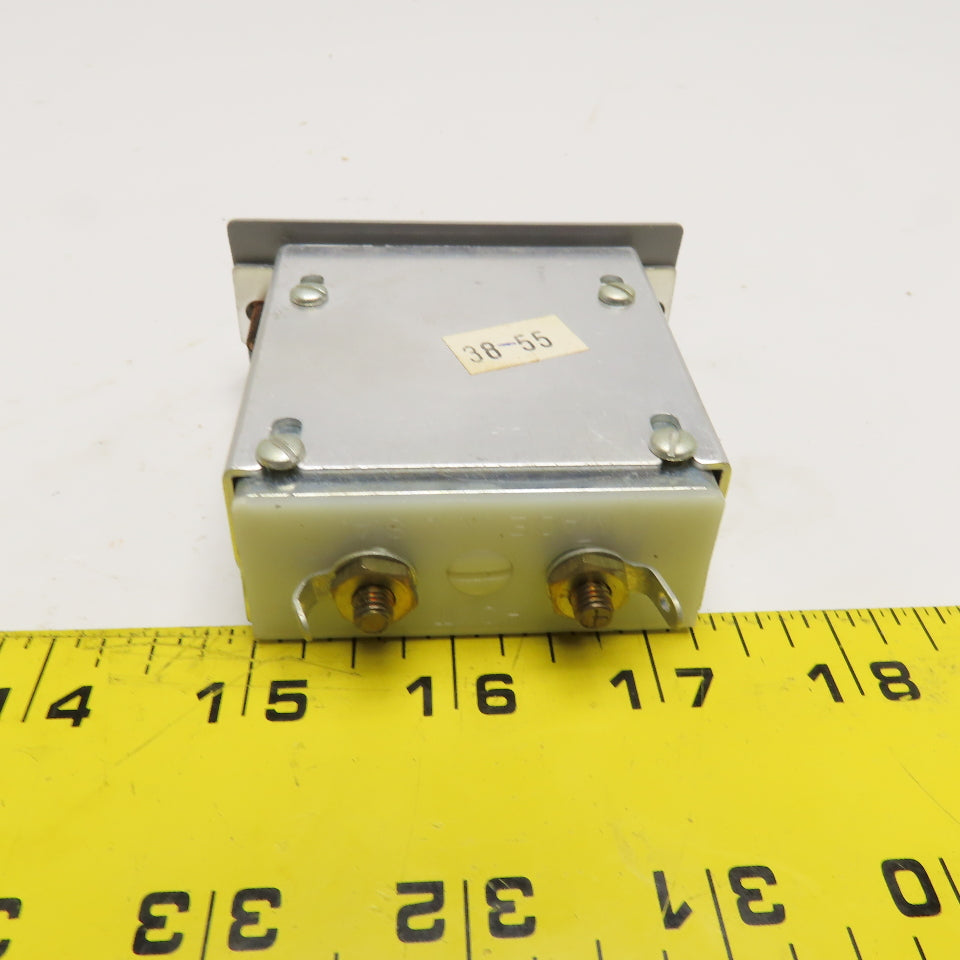 Hoyt Electric 38-55 Fireye Flame Signal Panel Meter