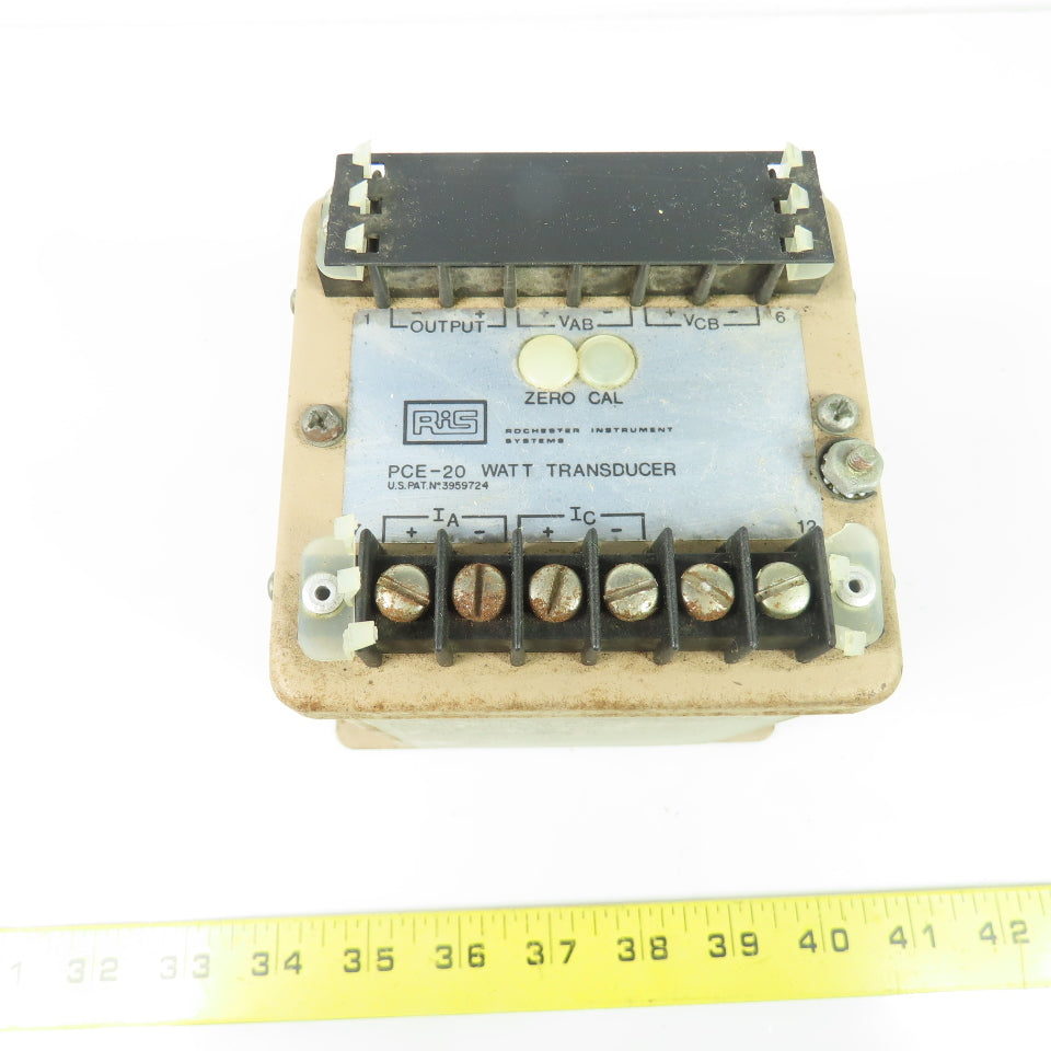 RiS PCE-20 Watt Transducer PCE-20-P1-E1-C5-X1-F60-W1-ZO-A2-G1