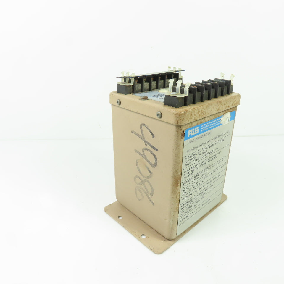 RiS PCE-20 Watt Transducer PCE-20-P1-E1-C5-X1-F60-W1-ZO-A2-G1