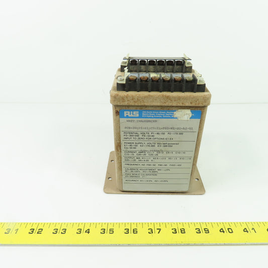 RiS PCE-20 Watt Transducer PCE-20-P1-E1-C5-X1-F60-W1-ZO-A2-G1