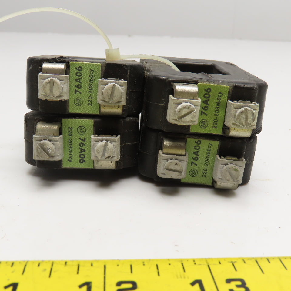 Allen Bradley 76A06 220-208V 60Hz Contactor Coil NOS Lot Of 4