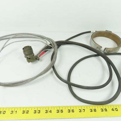 Trivolt HP24 Band Heaters 500W 240V with Wiring Harness Assembly 4" ID