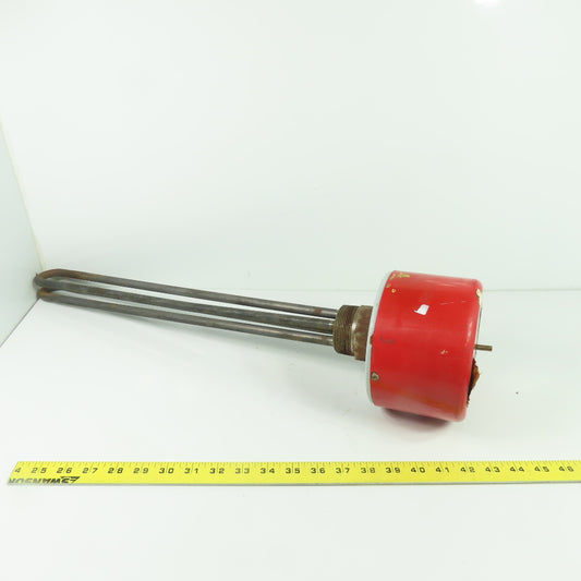 Chromalox ARMTO-2255T2 2.5kW Screw Plug Immersion Heater 480V 1Ph