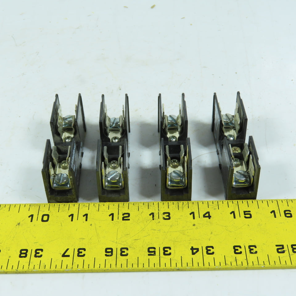 Littelfuse L60030M-1PQ Fuse Block 1-Pole 30A 600V Class M Lot of 4