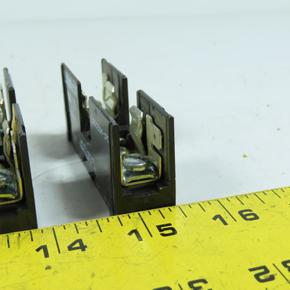 Littelfuse L60030M-1PQ Fuse Block 1-Pole 30A 600V Class M Lot of 4