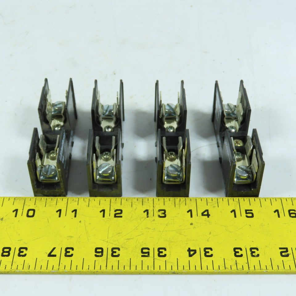 Littelfuse L60030M-1PQ Fuse Block 1-Pole 30A 600V Class M Lot of 4