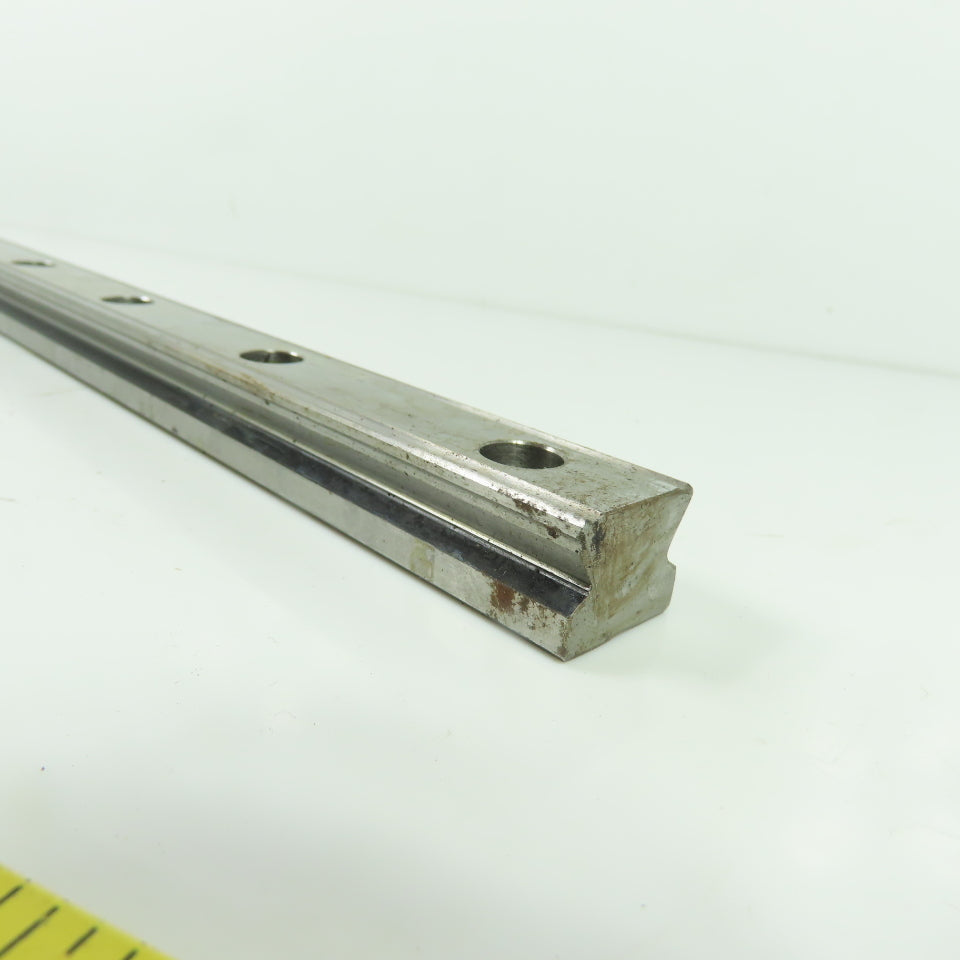 25-1/8"OAL Linear Guide Rail Precision Machined Bearing Surface 23mm x 18mm