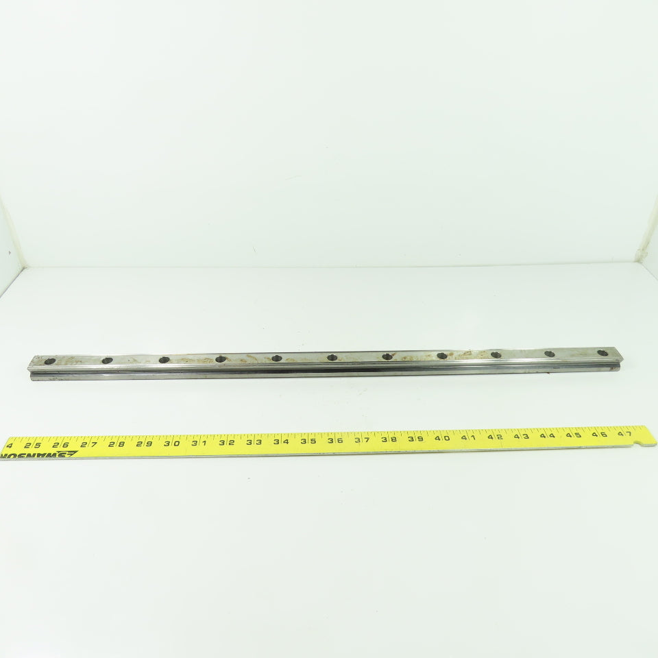 25-1/8"OAL Linear Guide Rail Precision Machined Bearing Surface 23mm x 18mm