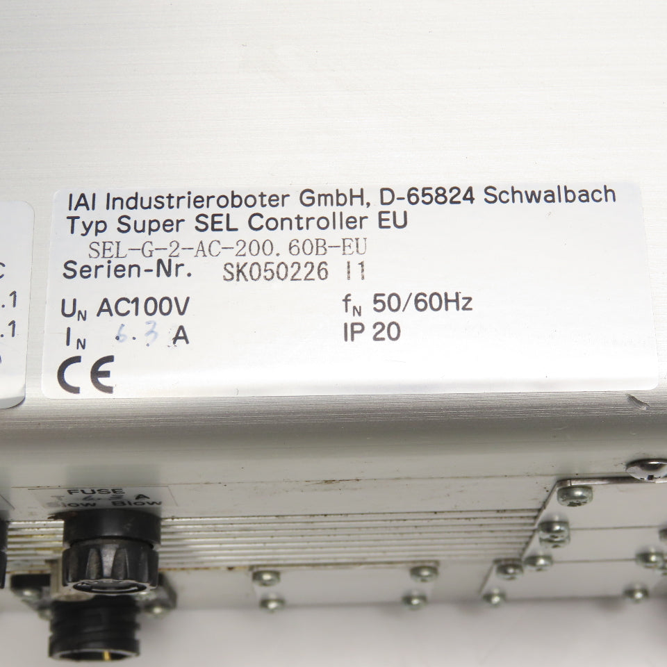 IAI SEL-G-2-AC-200.60B-EU Super SEL Intelligent Controller 100VAC 50/60Hz