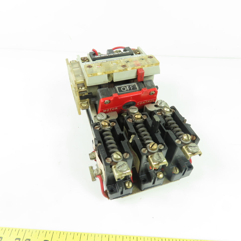 Arrow Hart AH32-132-U 27A NEMA Size 1 3-Pole Motor Starter 600VAC