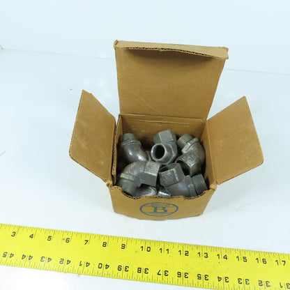 Bridgeport Fittings, Inc. 1502 3/4" 90 Deg Angle Pipe Adapters (Box of 10)