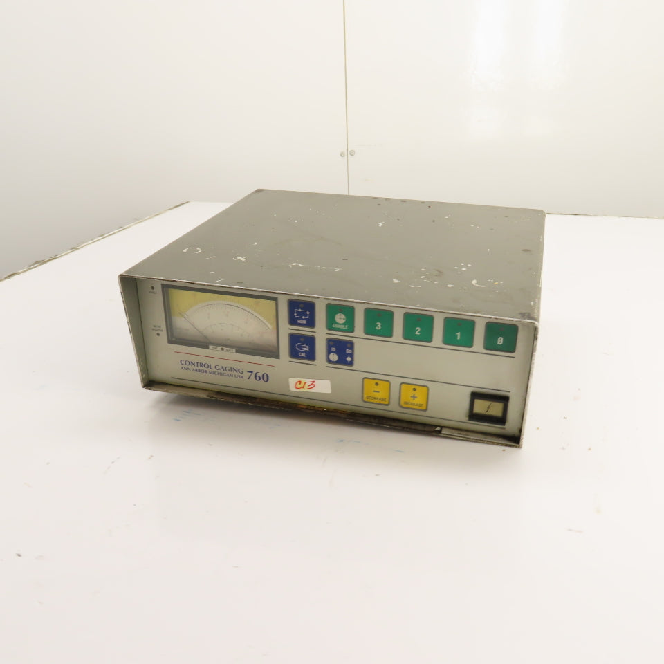 Control Gaging, Inc. 900124-1 760 Precision Grinding Gage Monitor Control Unit