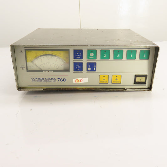 Control Gaging, Inc. 900124-1 760 Precision Grinding Gage Monitor Control Unit