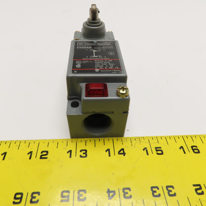 Cutler Hammer E50SAN 120VAC Roller Plunger Limit Switch NOS