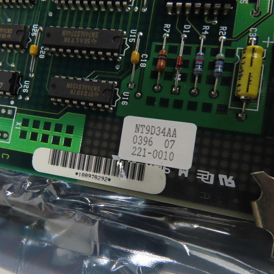 Northern Telecom NT9D34AA Enhanced Processor PC Pack EMSI Card Circuit Board