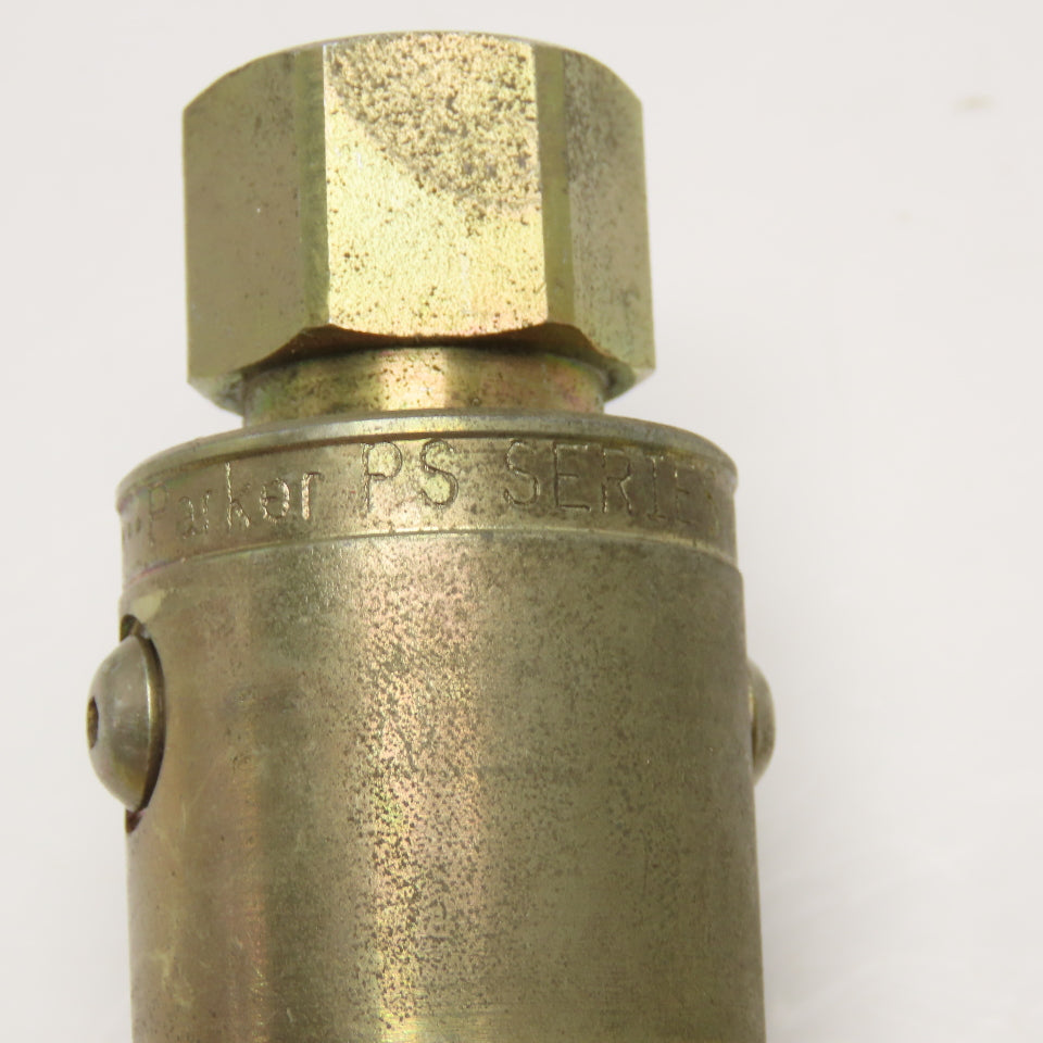 Parker PS Series 3/8" Female x 3/8" Female Straight Inline Swivel