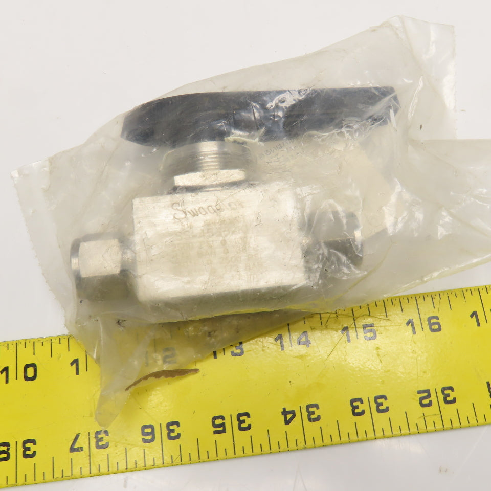 Swagelok SS-45S8-KL 1/2" Compression Stainless Steel Ball Valve 2500PSI