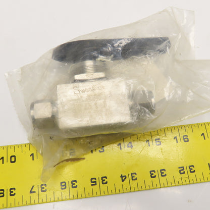 Swagelok SS-45S8-KL 1/2" Compression Stainless Steel Ball Valve 2500PSI