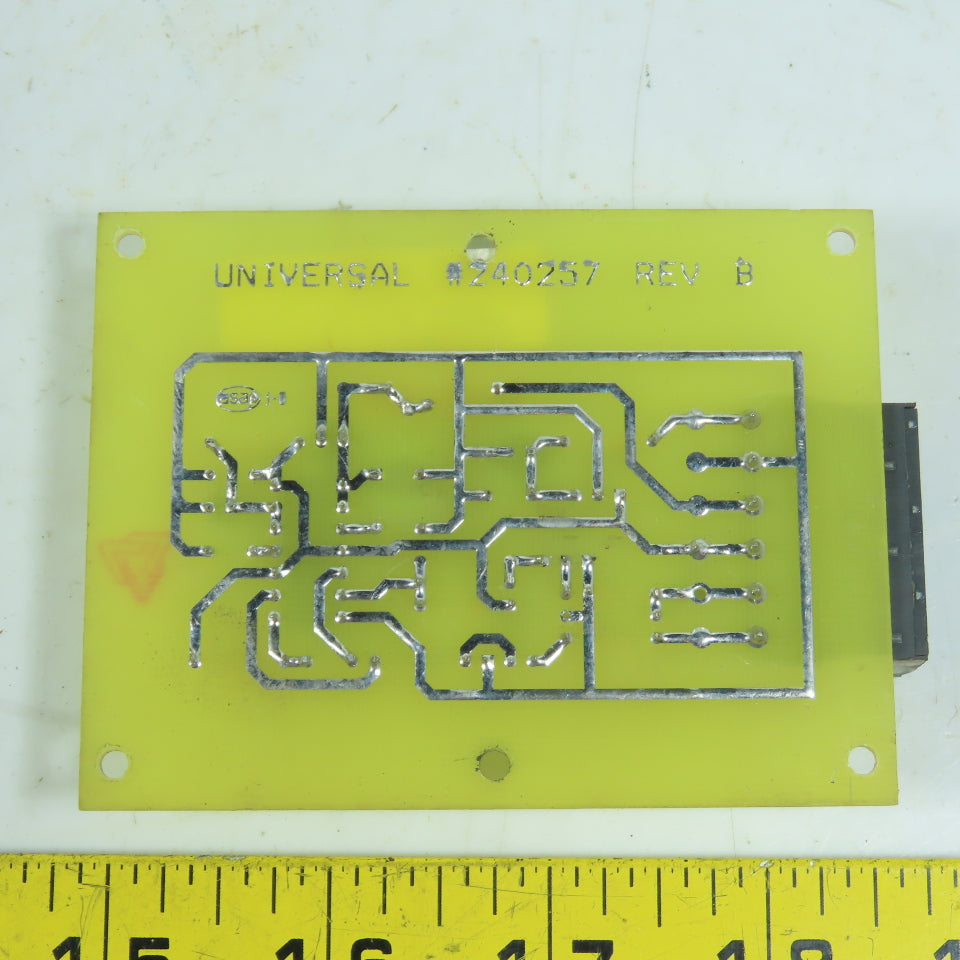 Universal 51-663 240257 Circuit Board PCB Assembly Rev B