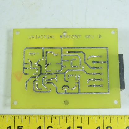 Universal 51-663 240257 Circuit Board PCB Assembly Rev B