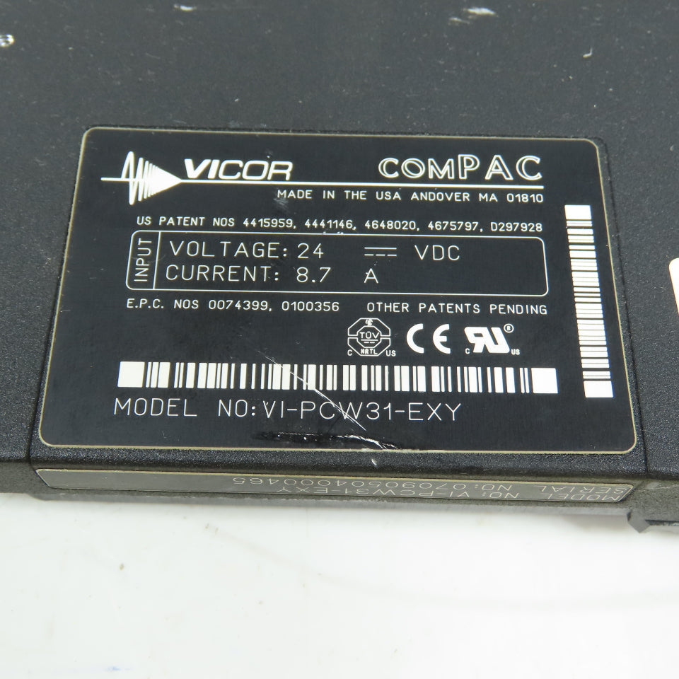 Vicor VI-PCW31-EXY ComPac DC-DC Power Supply 24V In 5V/12V/24V Out