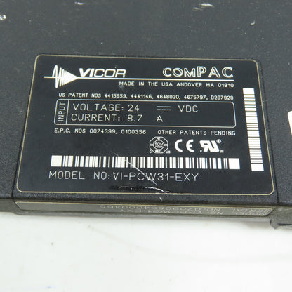 Vicor VI-PCW31-EXY ComPac DC-DC Power Supply 24V In 5V/12V/24V Out