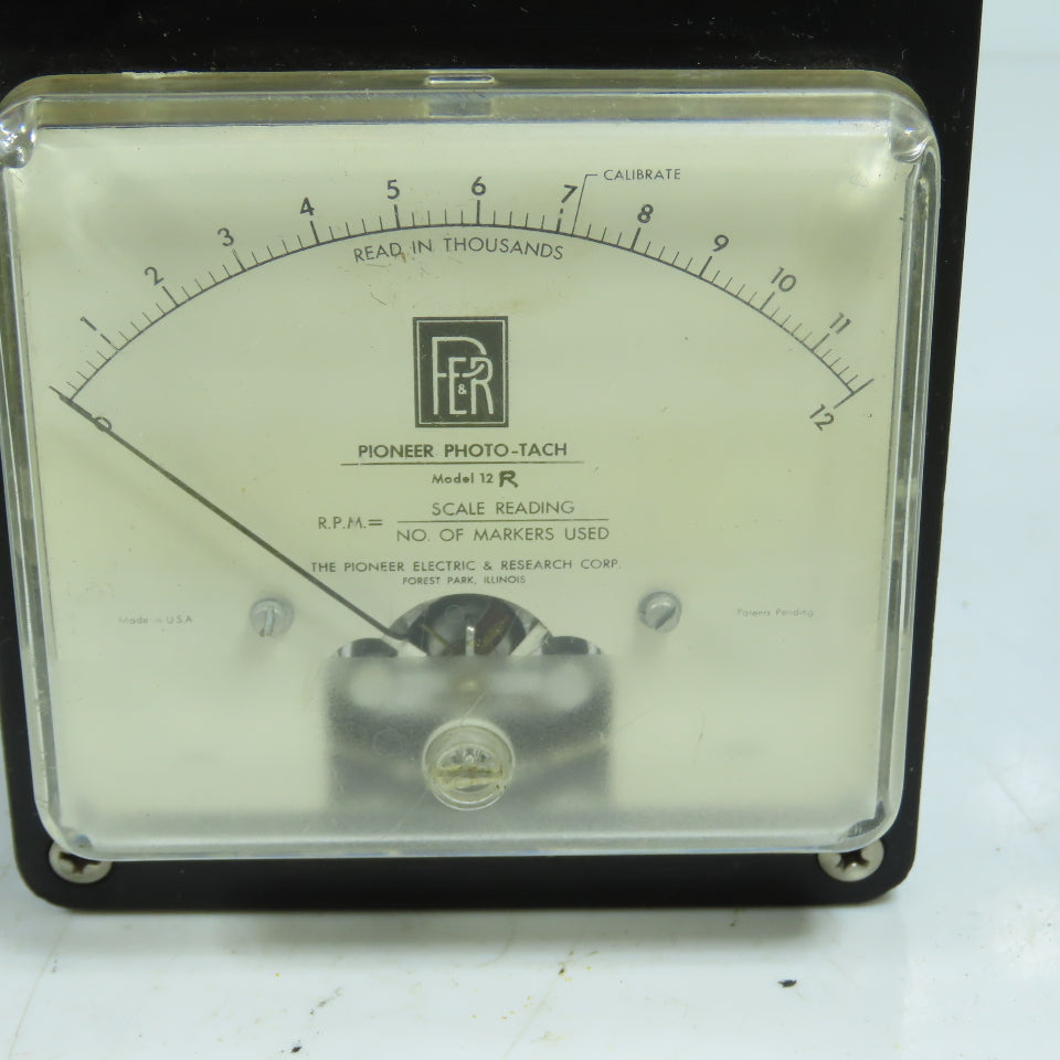 Pioneer 12R Photo-Tach Tachometer