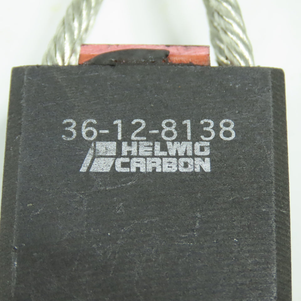 Helwig Carbon 36-12-8138 Carbon Brush with Spade Terminal 1.625" x 7/8"