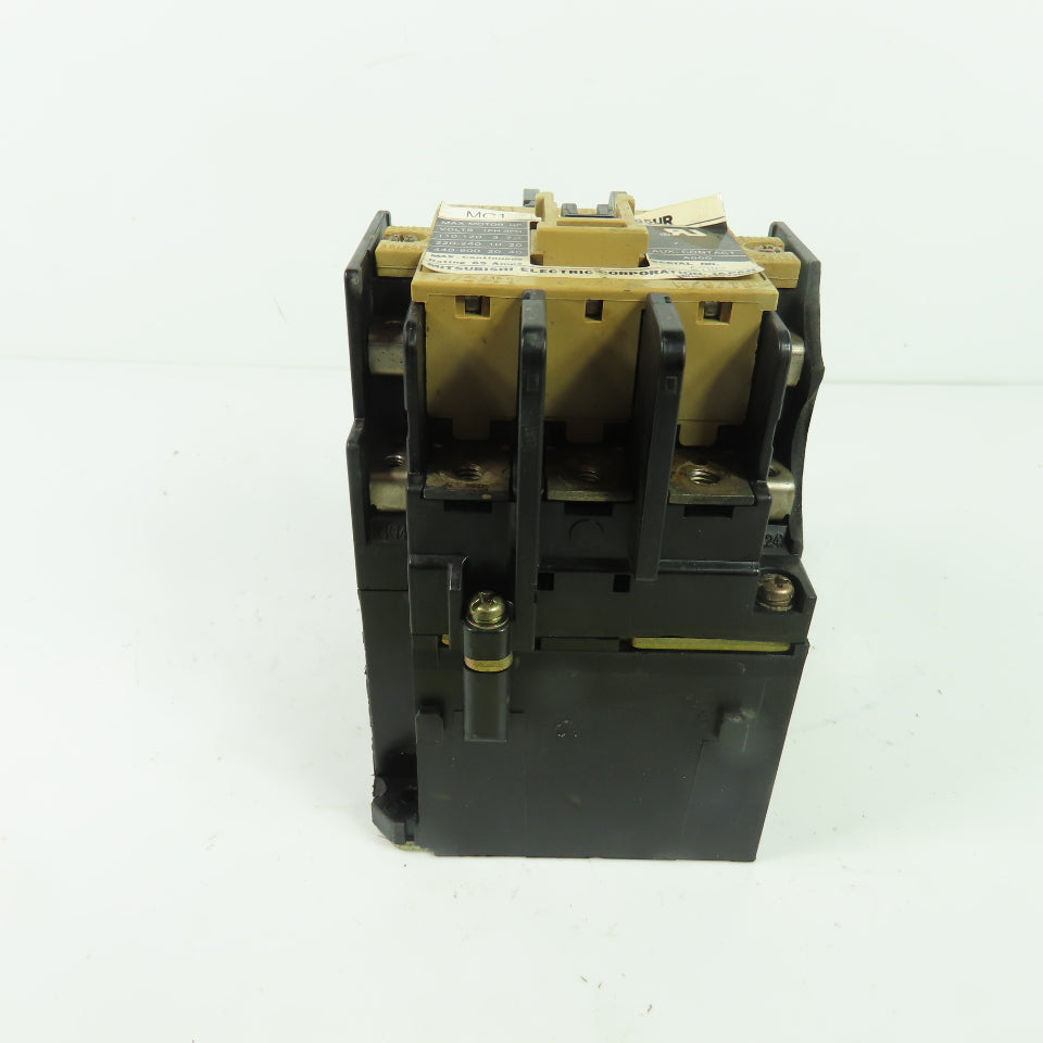 Mitsubishi Electric SD-K65UR 65A Magnetic Contactor 3Ph 600V 24VDC Coil