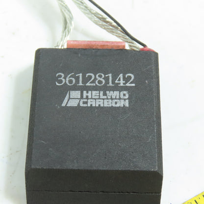 Helwig Carbon 36128142 Carbon Brush with Wire Leads 1.625" x 5/8"