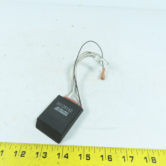 Helwig Carbon 36128142 Carbon Brush with Wire Leads 1.625" x 5/8"