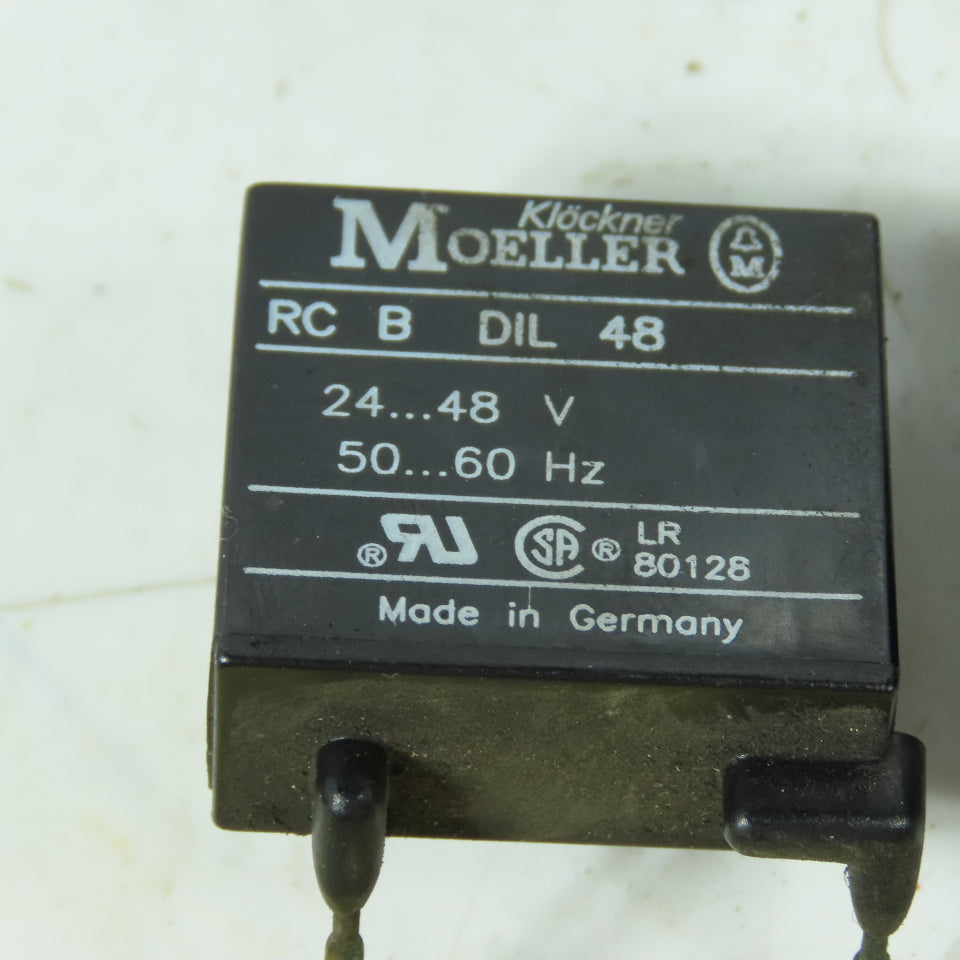 Klockner Moeller RC B DIL 48 Lot of 9 RC B DIL 48 Surge Suppressor 24-48V Lot/9