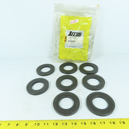 Allied 677082 Heavy Duty Flat Washers 3-3/8" OD x 1-7/8" ID x 3/8" Thick Lot/8