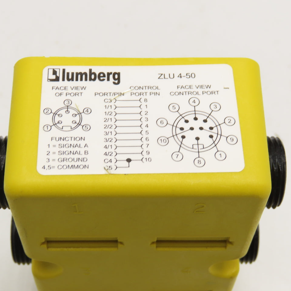 Lumberg ZLU 4-50 4 Port Electrical Distribution Box