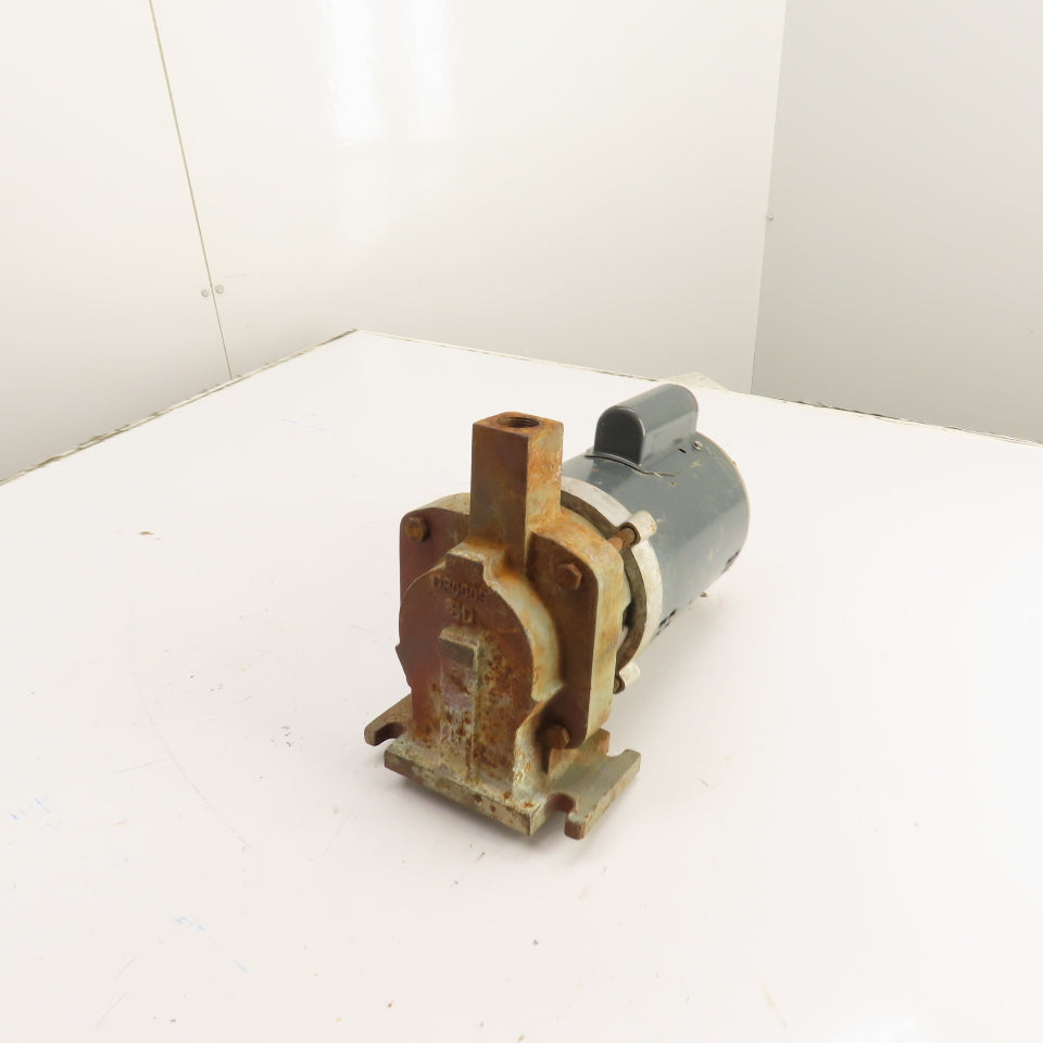 Hoffman DP0009 1/3HP Pump & Motor 115/208-230V 1Ph 3450RPM Tested
