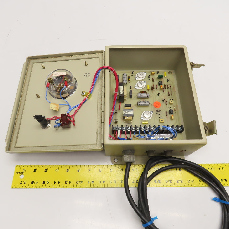Dover Flexo TI-2 TI-2B Tension Monitor 117V 60Hz Needs New Meter