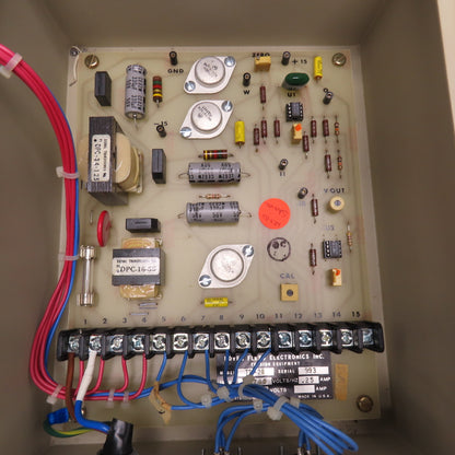 Dover Flexo TI-2 TI-2B Tension Monitor 117V 60Hz Needs New Meter