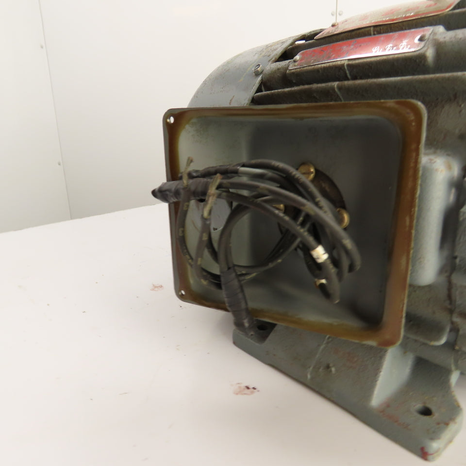 Delco R4121 7.5HP AC Electric Motor 230/460V 3Ph 3520RPM 213T Frame Tested