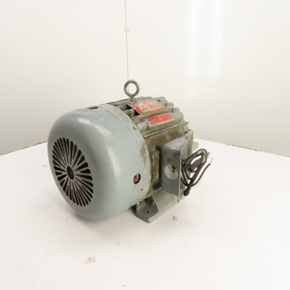 Delco R4121 7.5HP AC Electric Motor 230/460V 3Ph 3520RPM 213T Frame Tested