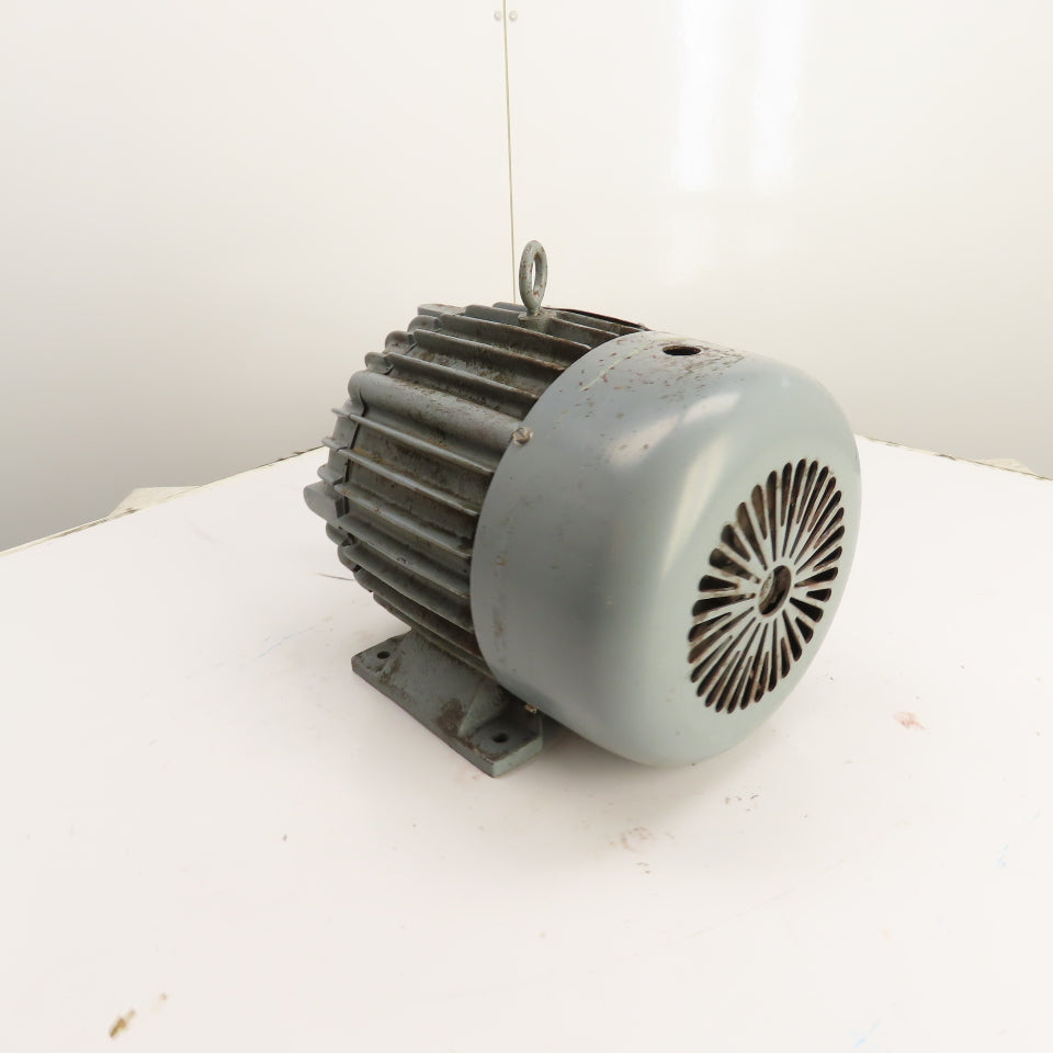 Delco R4121 7.5HP AC Electric Motor 230/460V 3Ph 3520RPM 213T Frame Tested