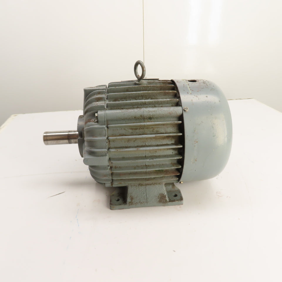 Delco R4121 7.5HP AC Electric Motor 230/460V 3Ph 3520RPM 213T Frame Tested