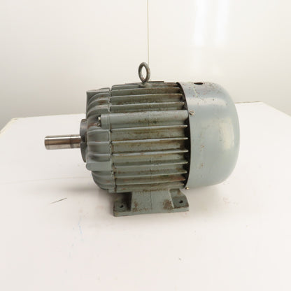 Delco R4121 7.5HP AC Electric Motor 230/460V 3Ph 3520RPM 213T Frame Tested