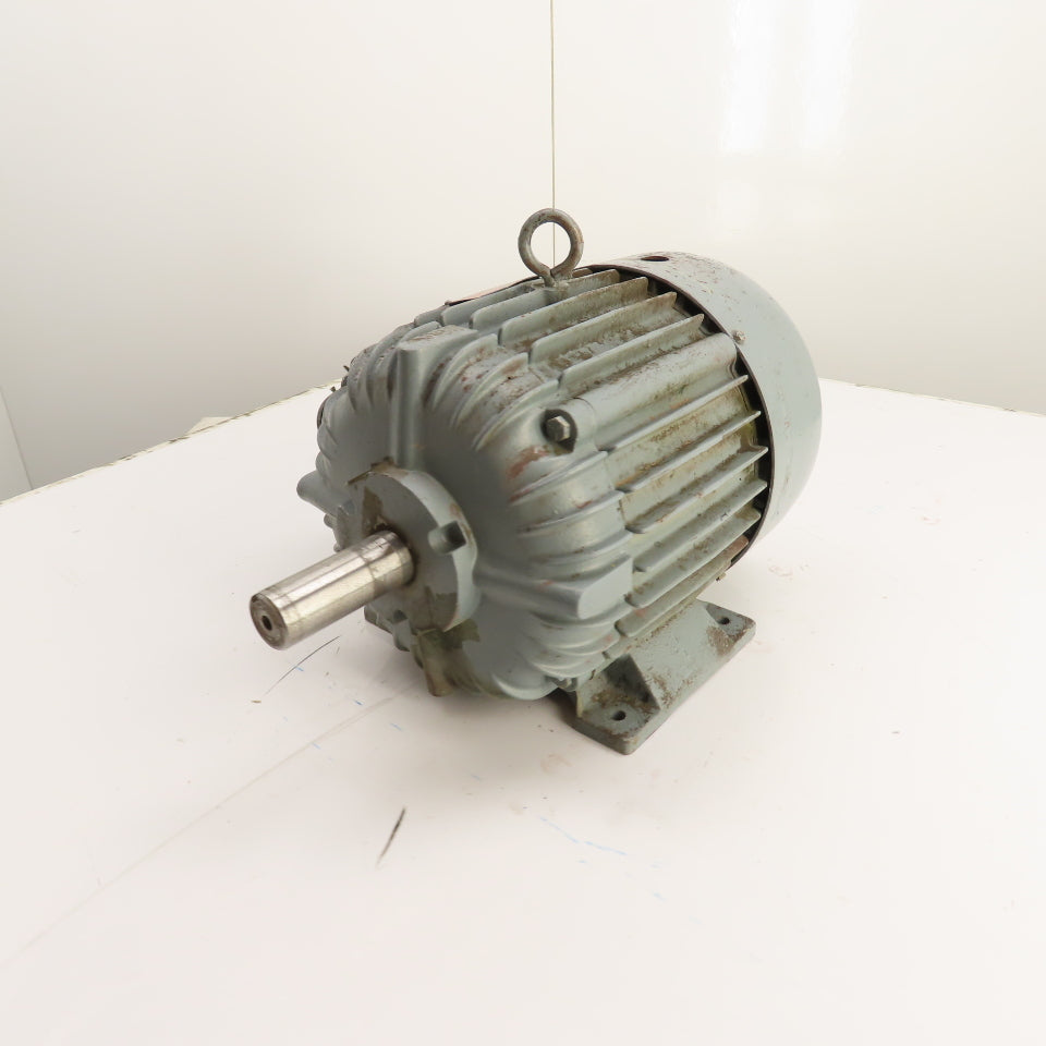 Delco R4121 7.5HP AC Electric Motor 230/460V 3Ph 3520RPM 213T Frame Tested