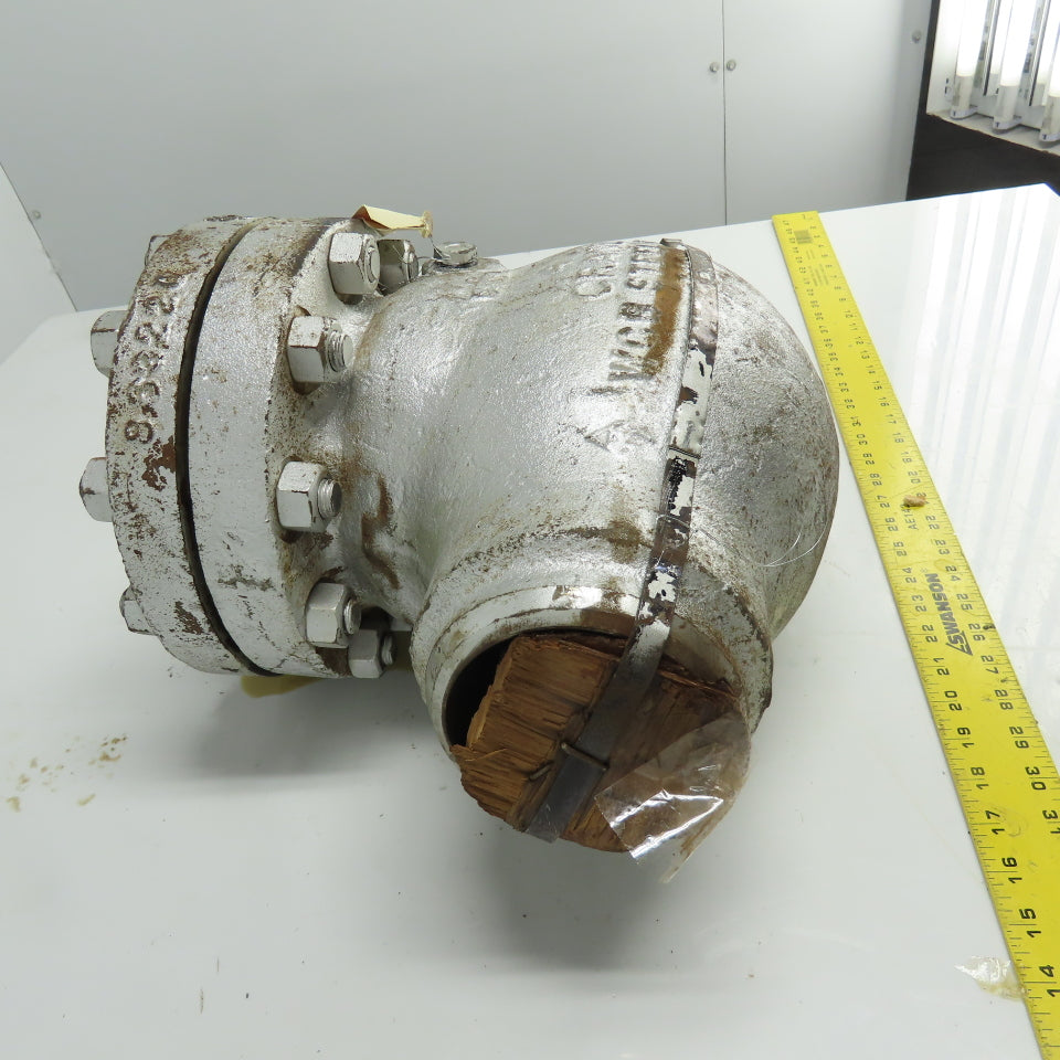 Crane 8220 175 1/2 X Size 4 WCB Steel Swing Check Valve 600# 1440 PSI