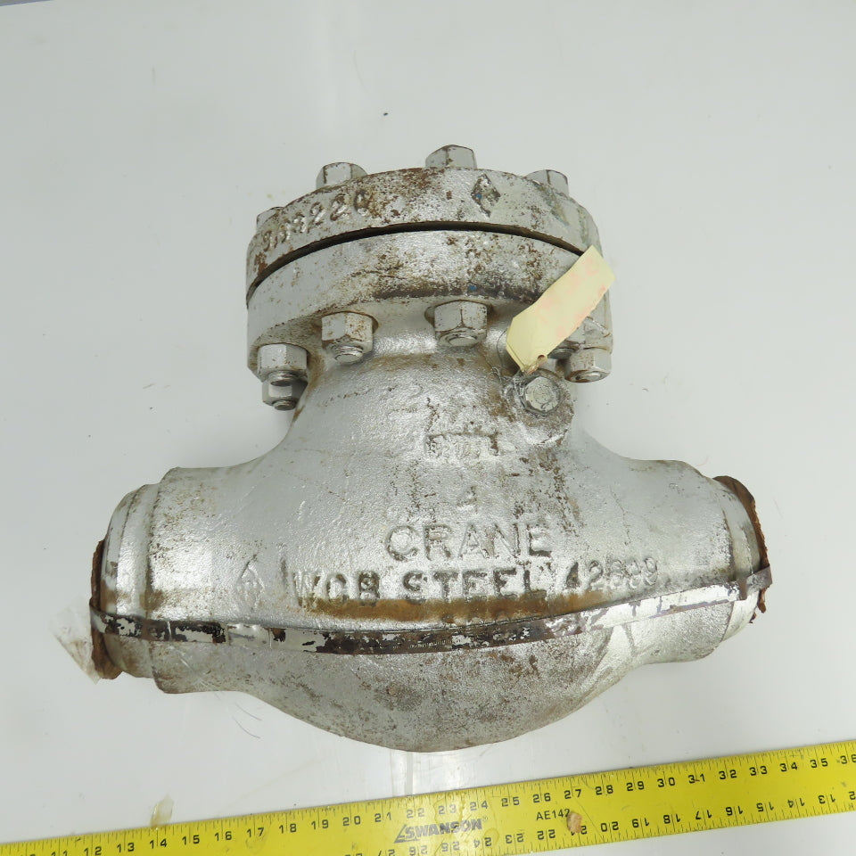 Crane 8220 175 1/2 X Size 4 WCB Steel Swing Check Valve 600# 1440 PSI