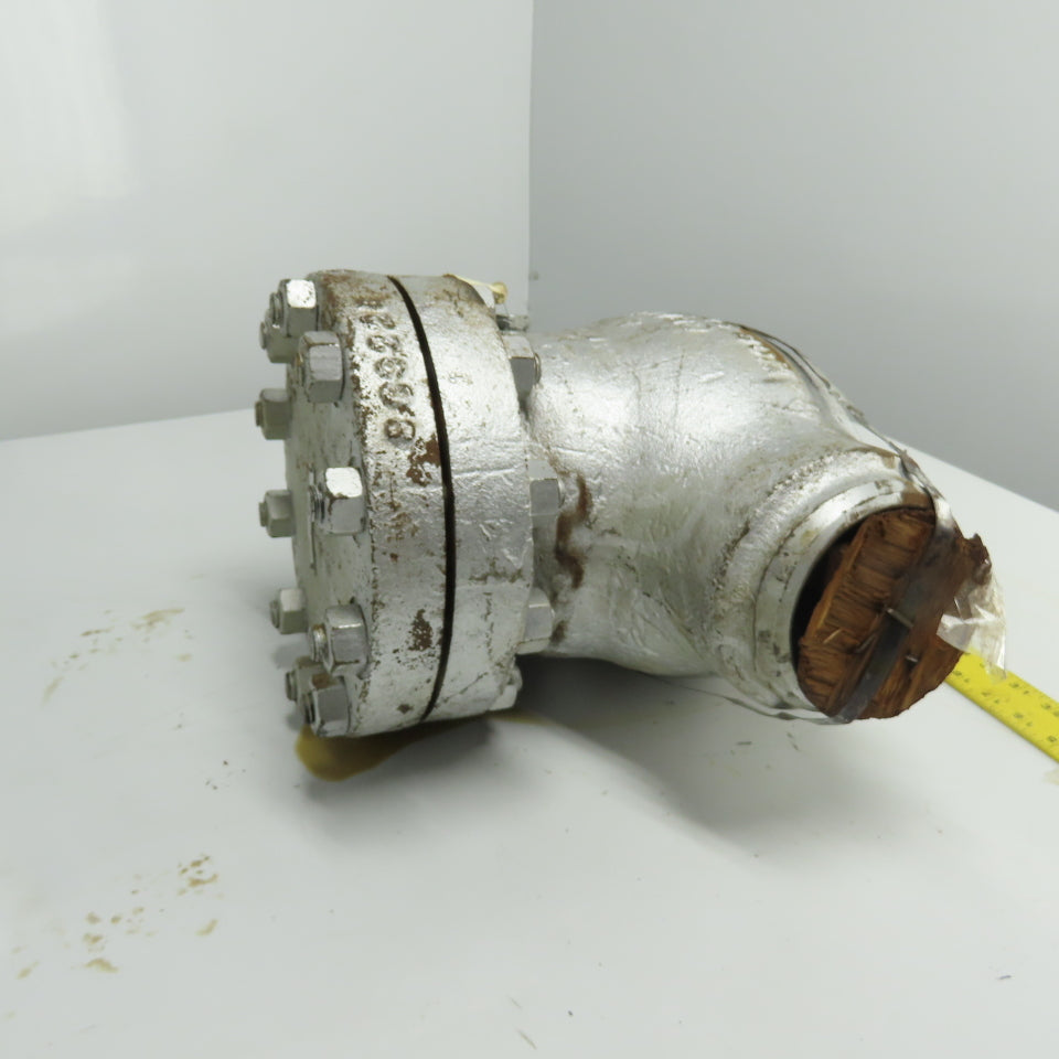 Crane 8220 175 1/2 X Size 4 WCB Steel Swing Check Valve 600# 1440 PSI